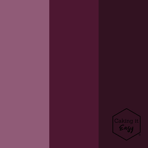 Bordeaux Rood / Bordeaux Red - tube gel kleurstof - 30 gram - Caking it Easy