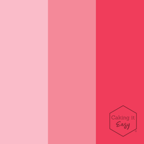 Fel Roze / Bright Pink - tube gel kleurstof - 30 gram - Caking it Easy