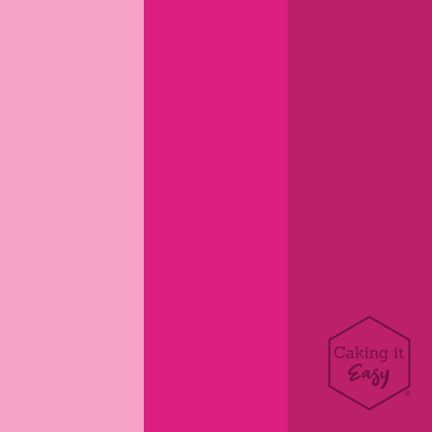 Fuchsia - tube gel kleurstof - 30 gram - Caking it Easy