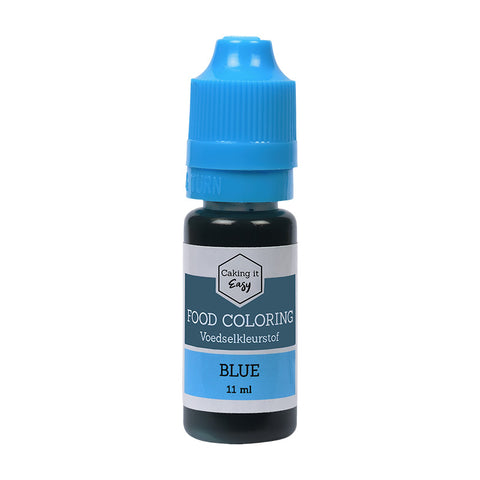 Voedingskleurstof Blauw 11 ml - Caking it Easy